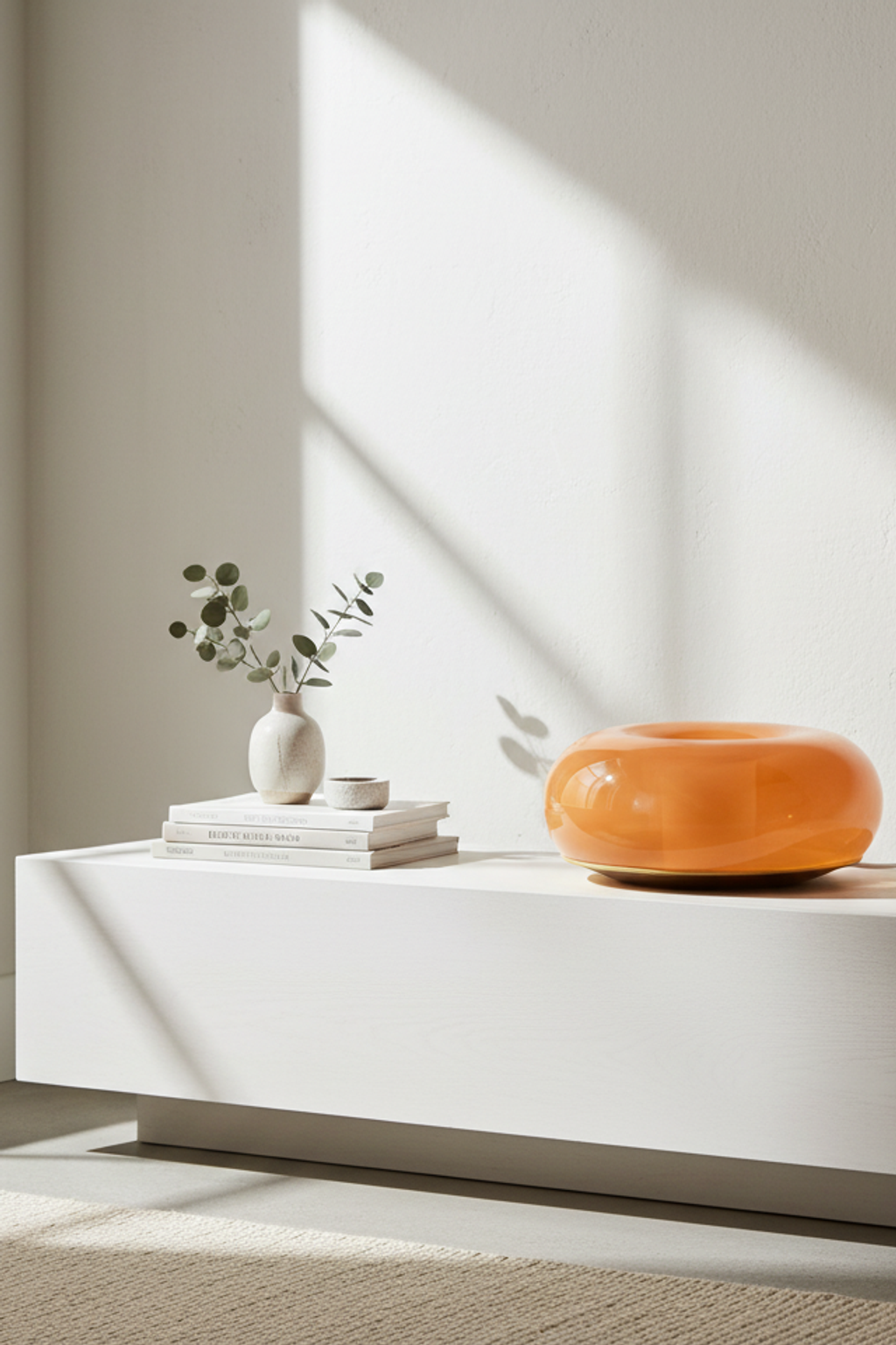 Varma LED Table / Wall Donut Lamp - Amber