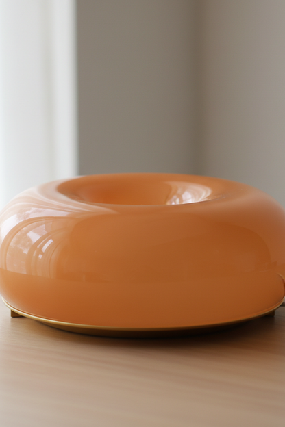 Varma LED Table / Wall Donut Lamp - Amber