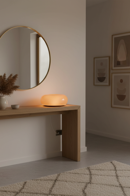Varma LED Table / Wall Donut Lamp - Amber