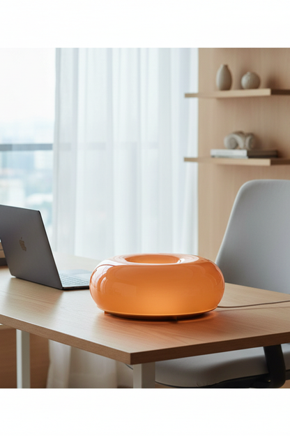 Varma LED Table / Wall Donut Lamp - Amber
