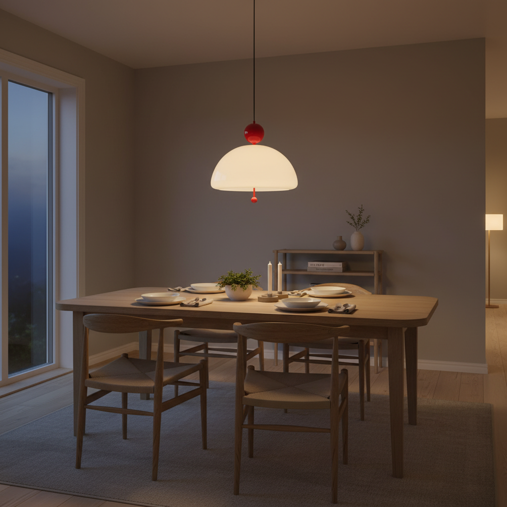 Verona Pudding Glass Pendant Light