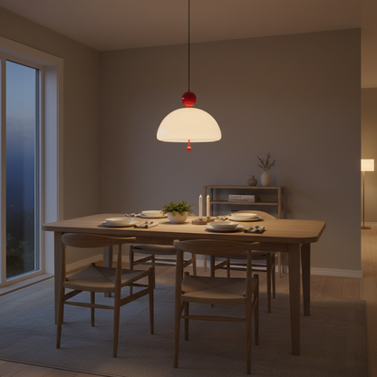 Verona Pudding Glass Pendant Light