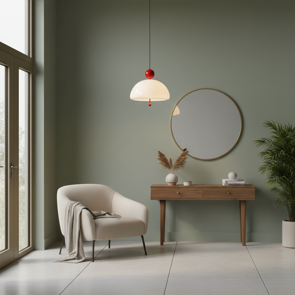 Verona Pudding Glass Pendant Light