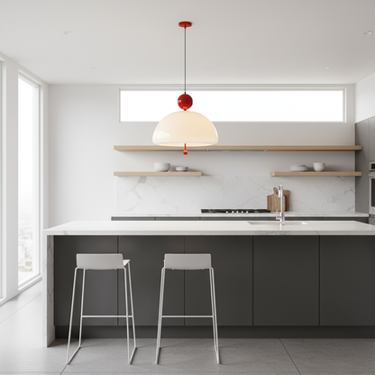 Verona Pudding Glass Pendant Light