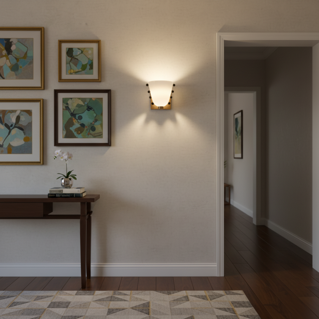 W14 Gemma Glass Sconce