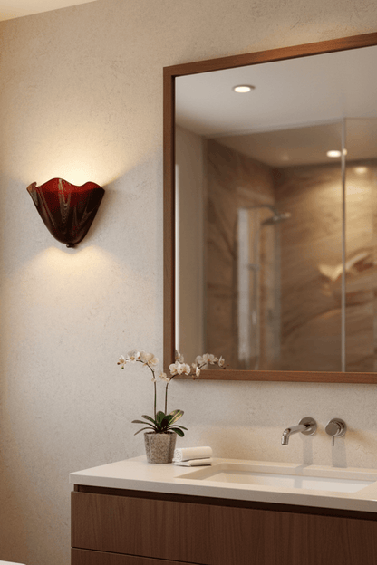W28 Vera Glass Sconce
