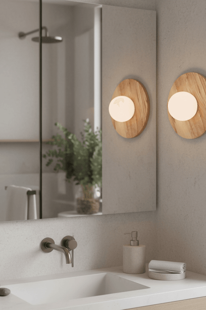 Wd15/20 Wooden Sconce