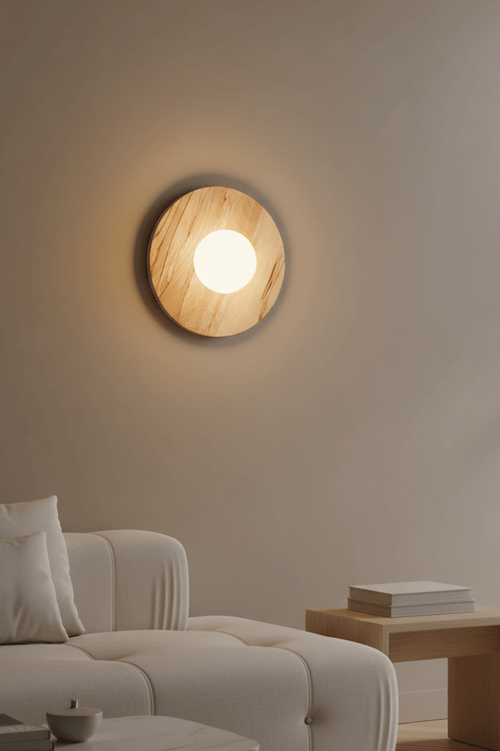 Wd15/20 Wooden Sconce