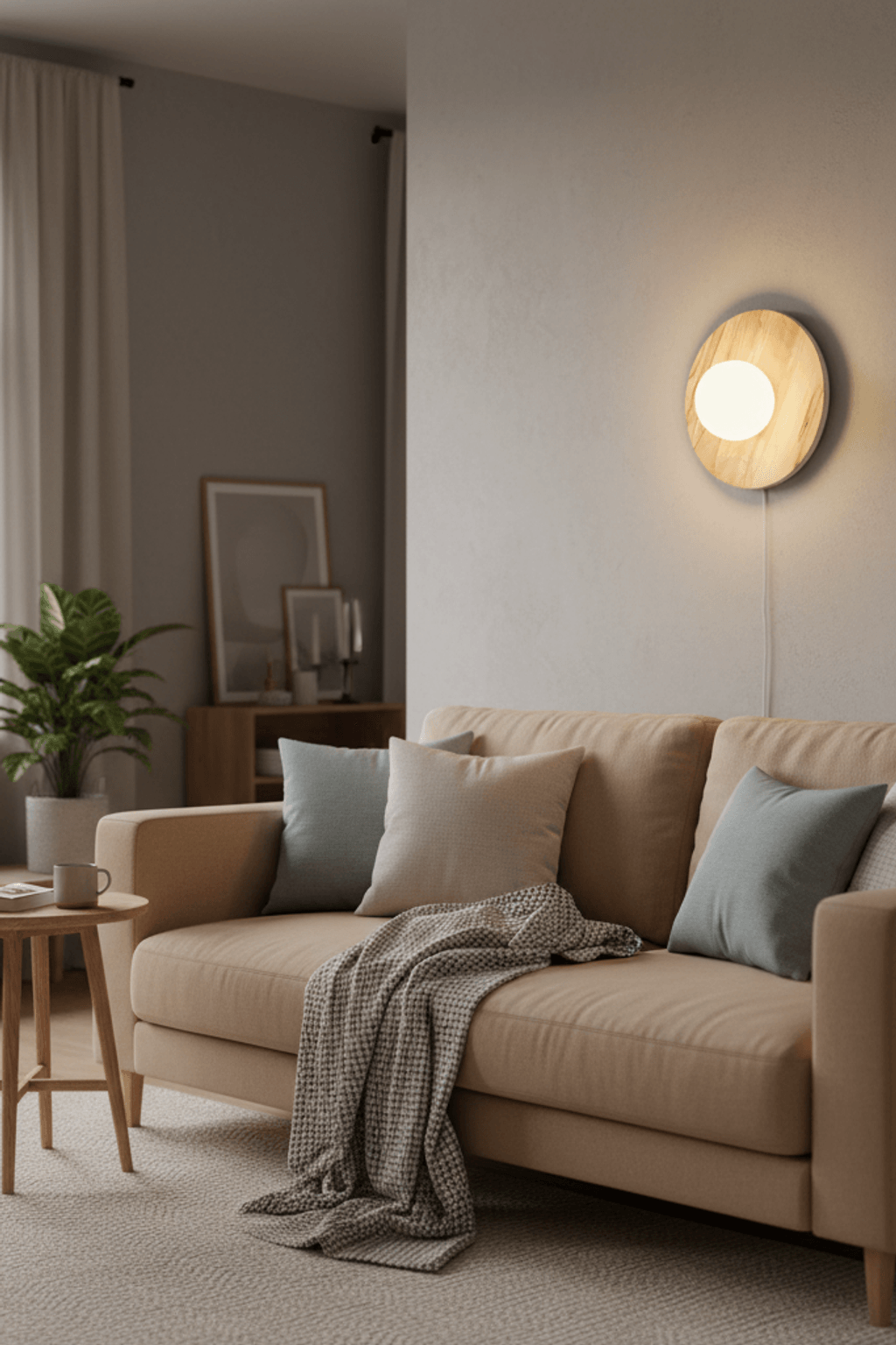 Wd15/20 Wooden Sconce