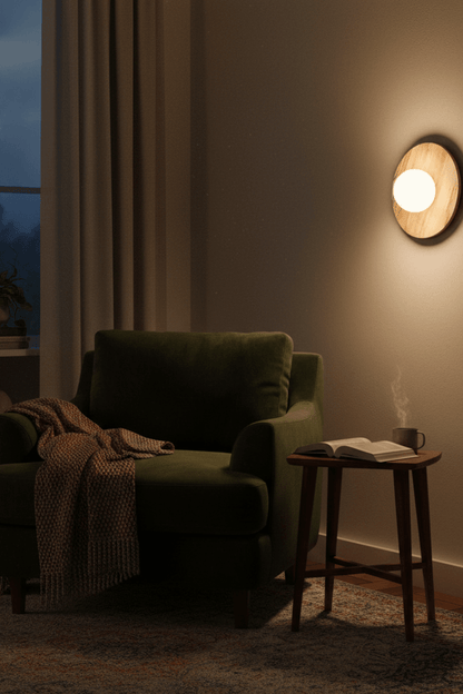 Wd15/20 Wooden Sconce