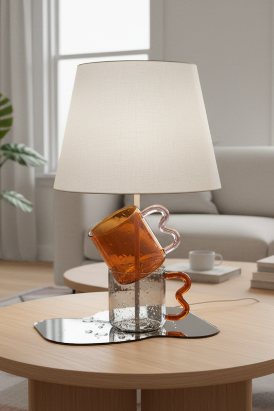 Whimsical Borosilicate Glass Mug