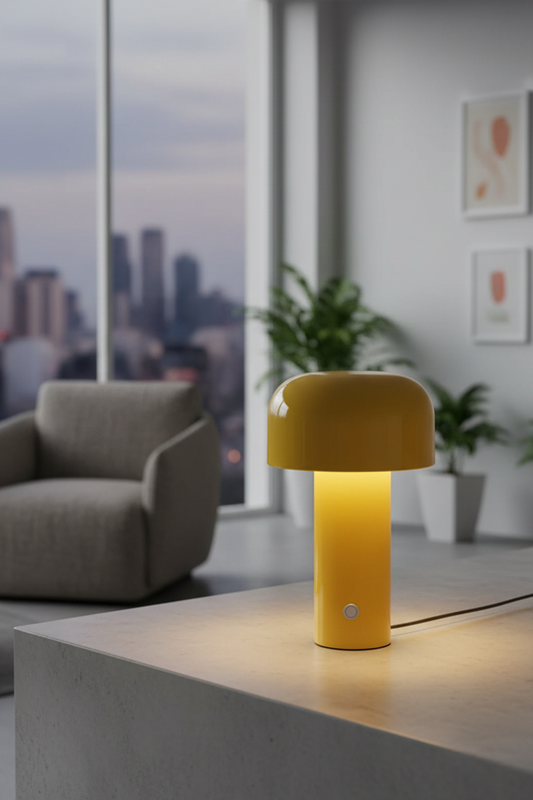 Whimsical Cordless Table Lamp for Office
