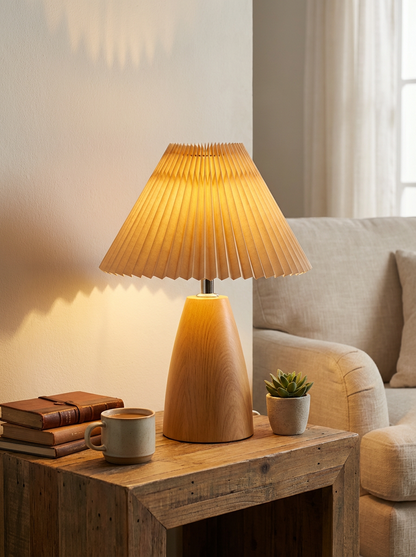 Beza Linen Table Lamp