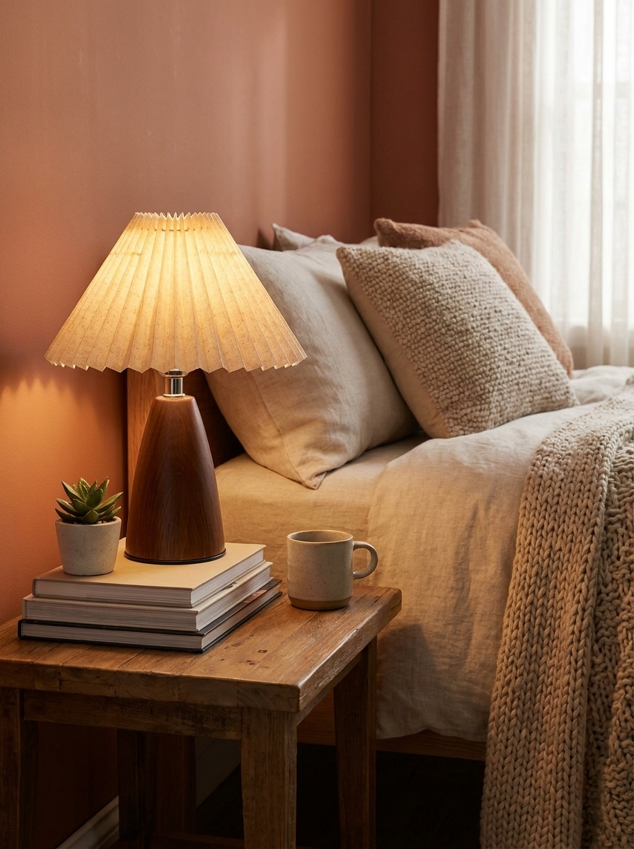 Beza Linen Table Lamp