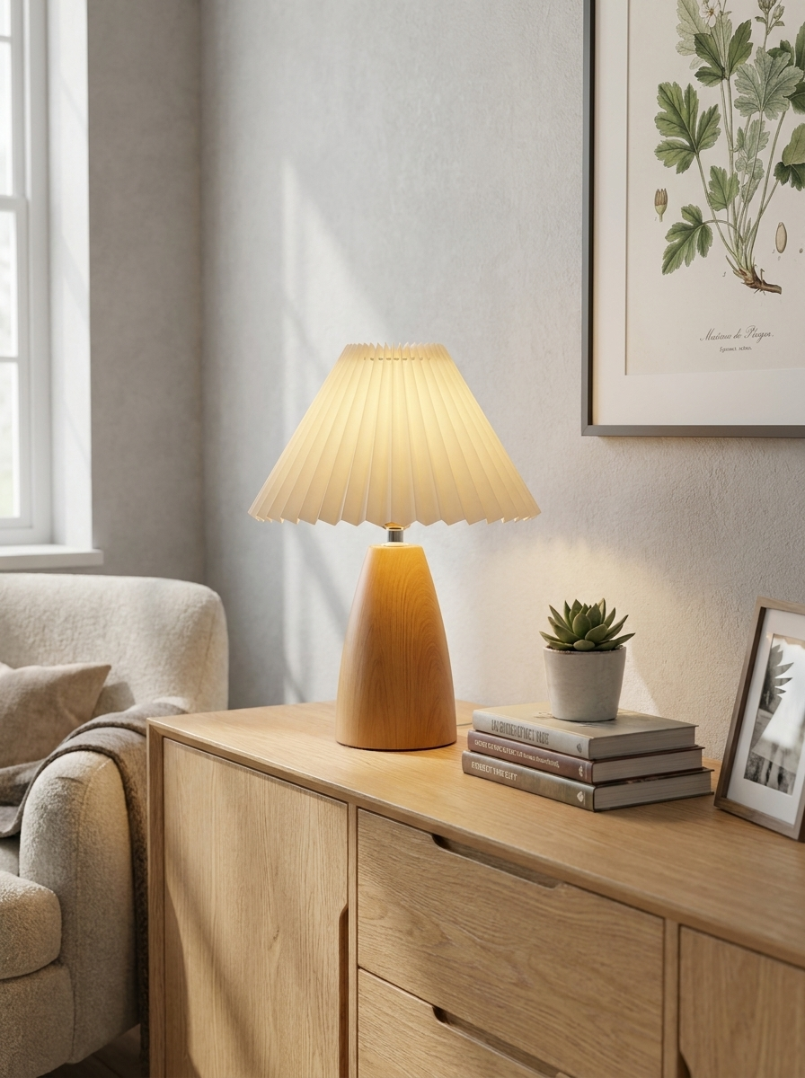 Beza Linen Table Lamp