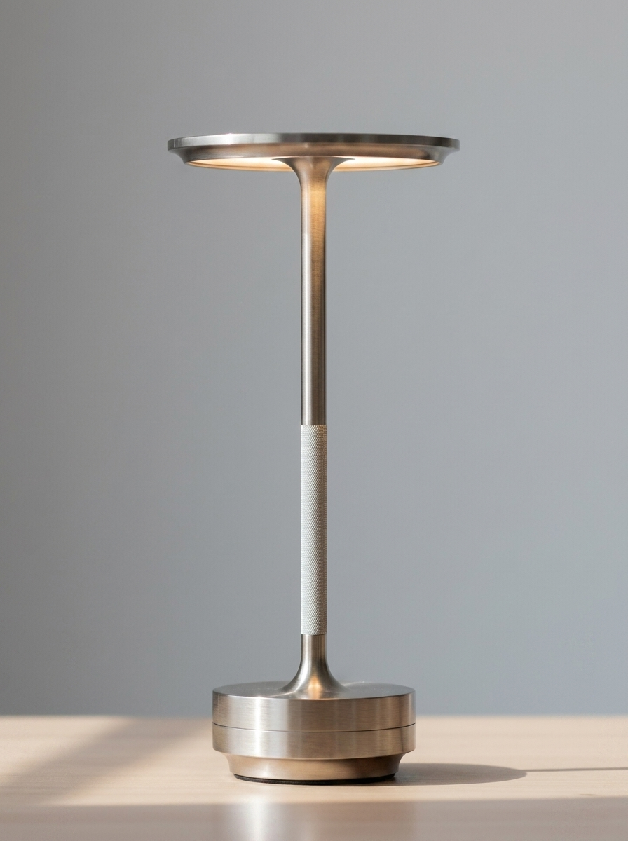 Japanese Ambient Turn - Aluminum USB Rechargeable LED Cordless Table Lamp for Dining Room