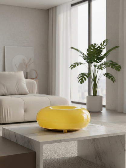 Varma LED Table / Wall Donut Lamp - Amber