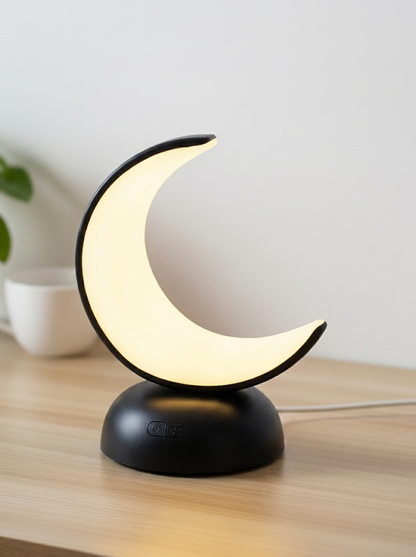 Crescent Moon Night Light for Bedroom