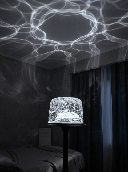 LED Water Ripple Atmosphere Projector Lamp for Living Room
