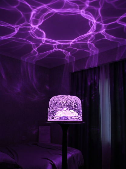 LED Water Ripple Atmosphere Projector Lamp for Living Room