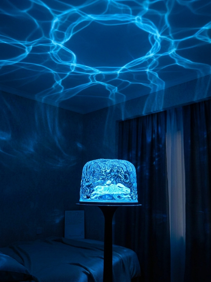 LED Water Ripple Atmosphere Projector Lamp for Living Room