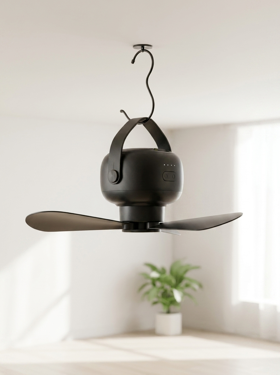 The Nomad Fan & Light for Bedroom