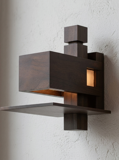 Taliesin Oak Wall Sconce