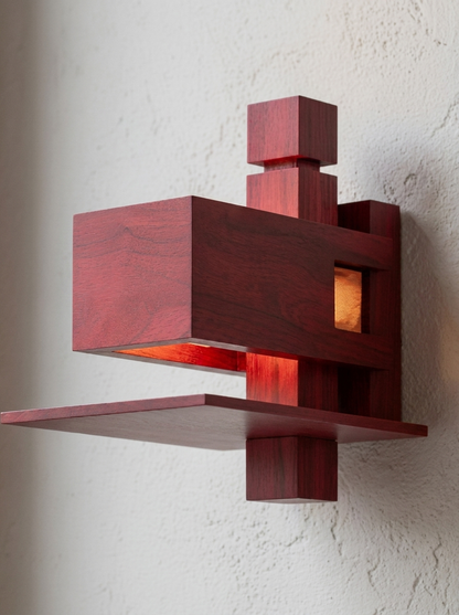 Taliesin Oak Wall Sconce
