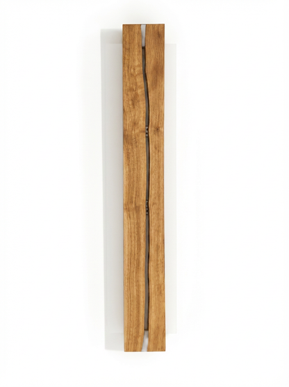 H93 Wooden Crevice Wall Sconce