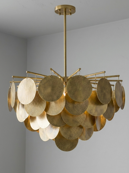 Postmodern Glass Wind Chime Handmade Chandelier / Pendant Light