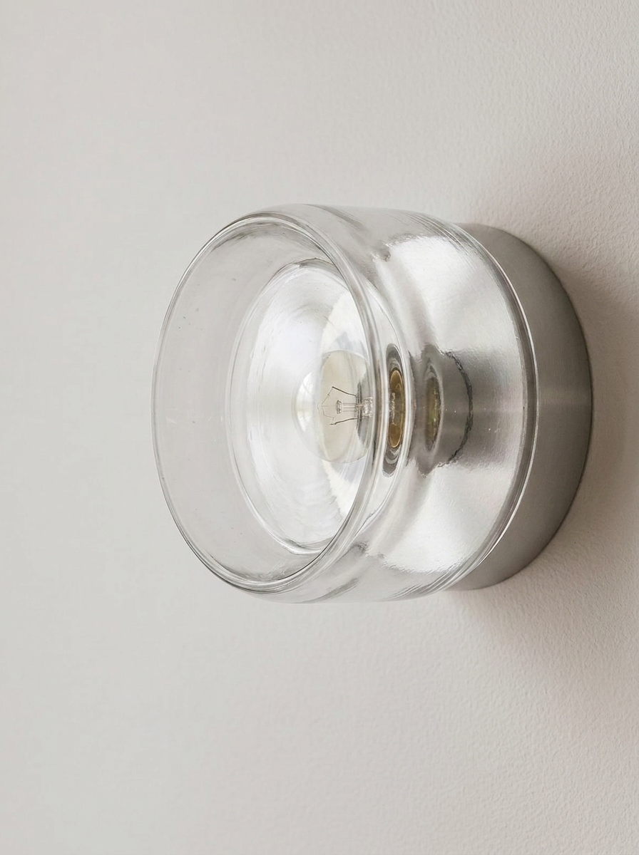 Minimalist Acrylic LED Wall Sconce for Living Room
