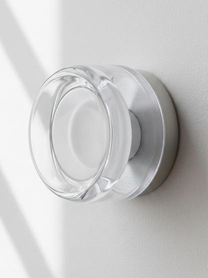 Modern Round 3-Color LED Wall Sconce for Living Room