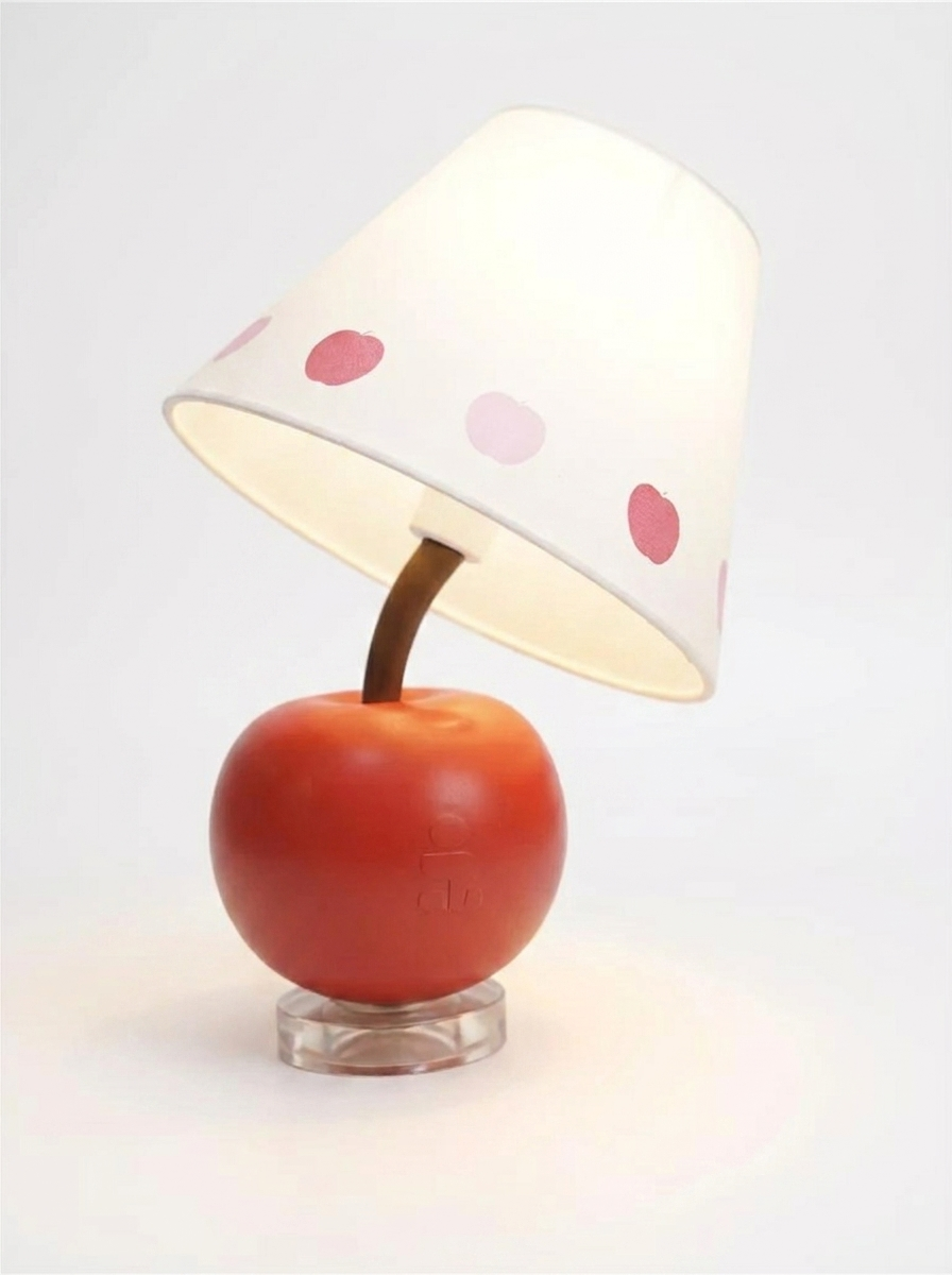 Leaning Apple Table Lamp
