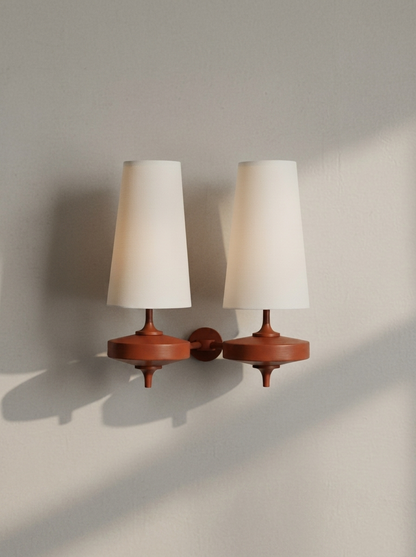 Hour Rho Twin Wall Sconce